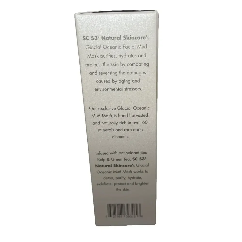 SC 53° Canadian Glacial Mud Mask. 4.2oz